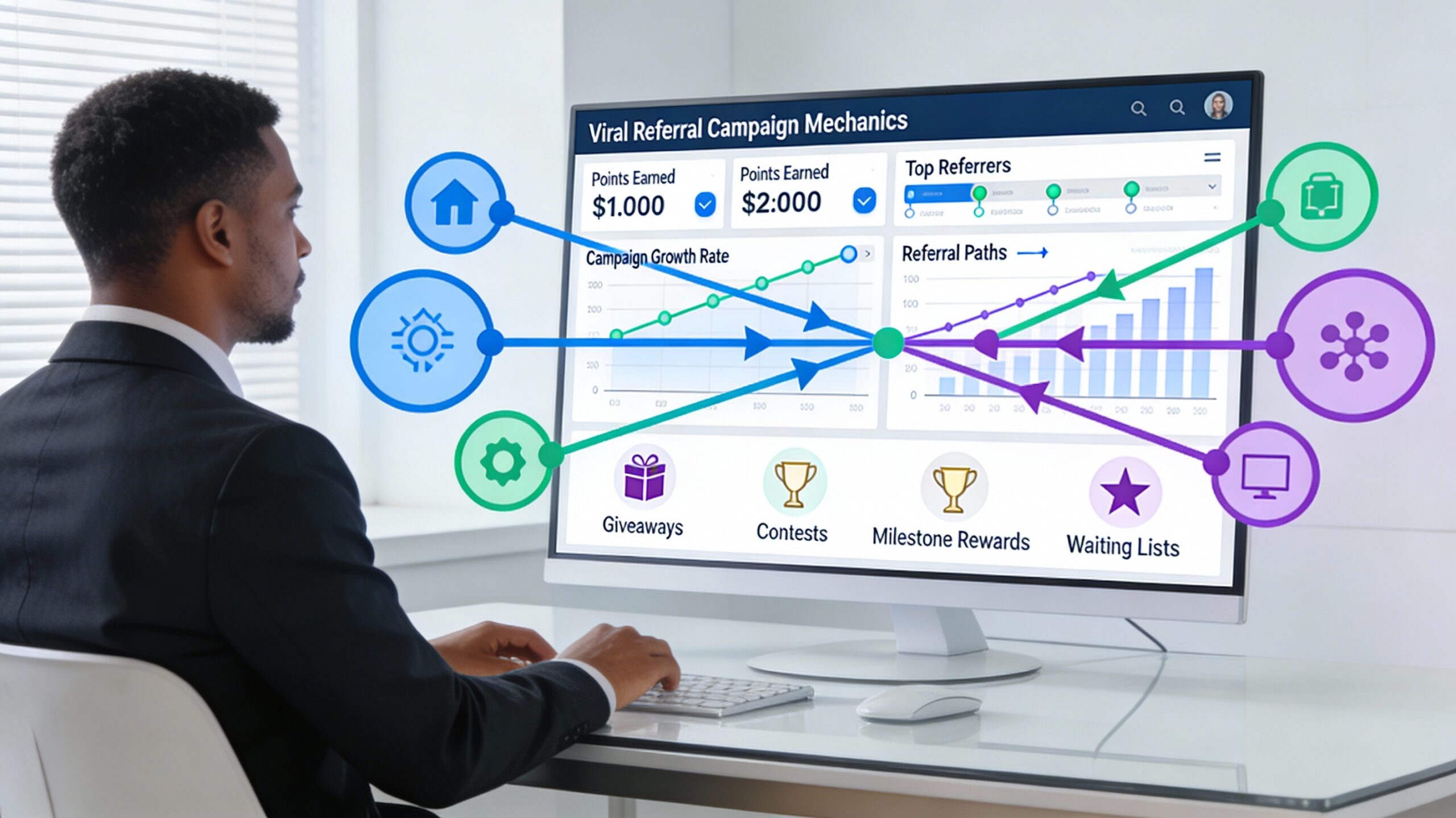 UpViral's Guide to Viral Referral Campaigns: The 7 Mechanics That Compound Growth