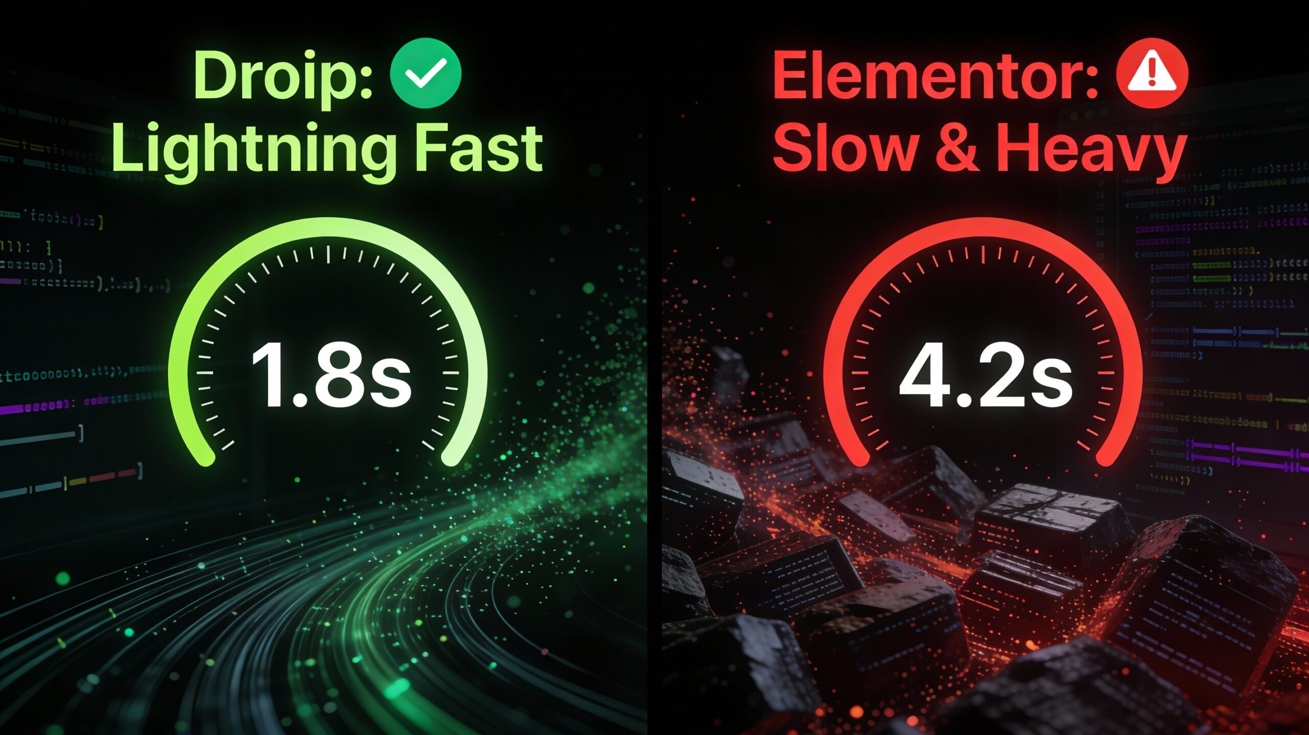 Droip: Why Your Competitors' WordPress Sites Load 2x Faster Than Yours