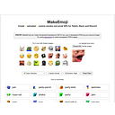 MakeEmoji logo